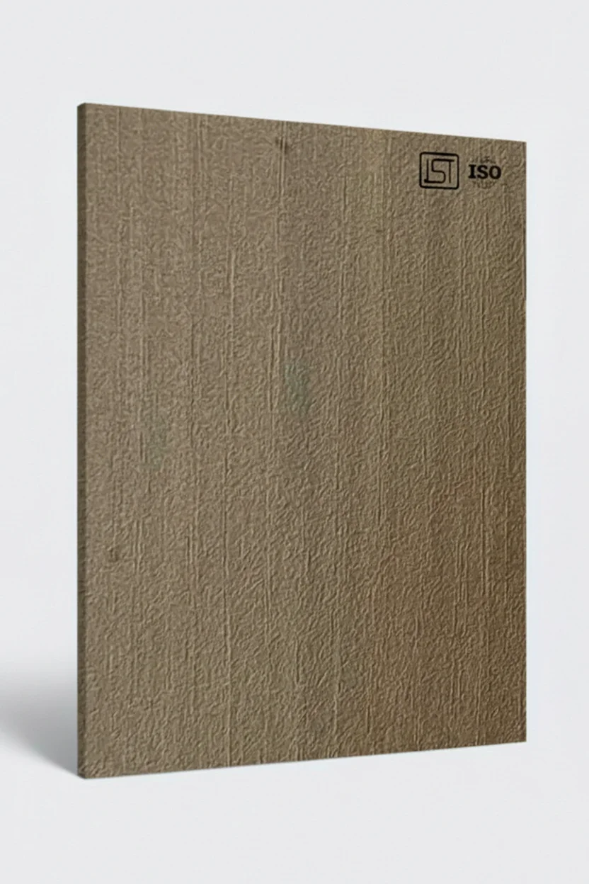 1314 SF | Subtle Teak, Warm Walnut Brown Suede Finish Wooden Decorative Laminate