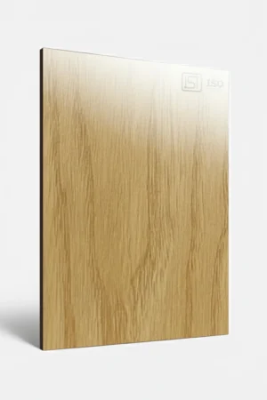 1315 SG | Lush Teak, Light Golden Oak High Gloss Finish Wooden Decorative Laminate