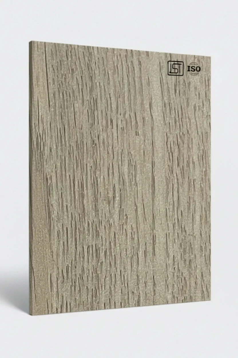 1317 SF | Great White, Light Oak Beige Suede Finish Wooden Decorative Laminate