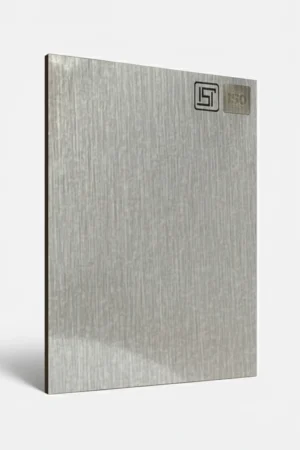 1550 AF | Silver, Silver Matt Finish Foil Decorative Laminate
