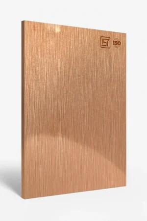 1551 AF | Copper, Champagne Gold Matt Finish Foil Decorative Laminate