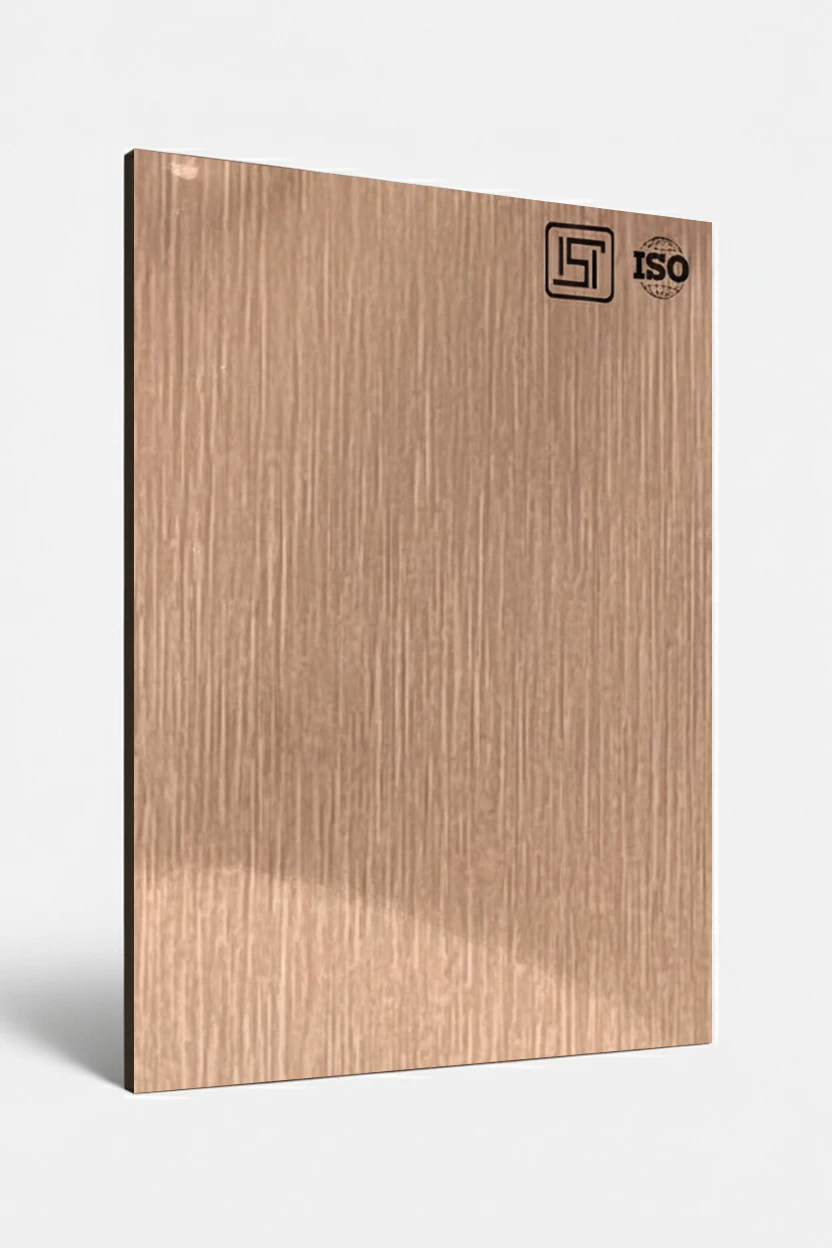 1553 AF | Bronze, Bronze Matt Finish Foil Decorative Laminate