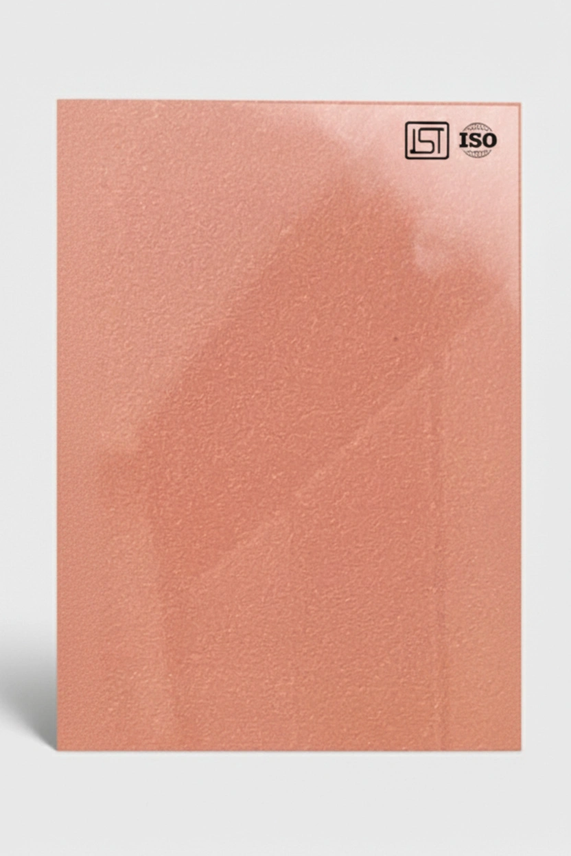 1651 MS| Luminous Alloy, Teracotta Peach Metallic Finish Decorative Laminate - Image 2