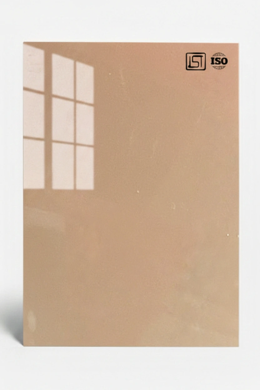 3004 | Mushroom, Beige Sparkle High Gloss Metallic Decorative Acrylic Laminate - Image 2