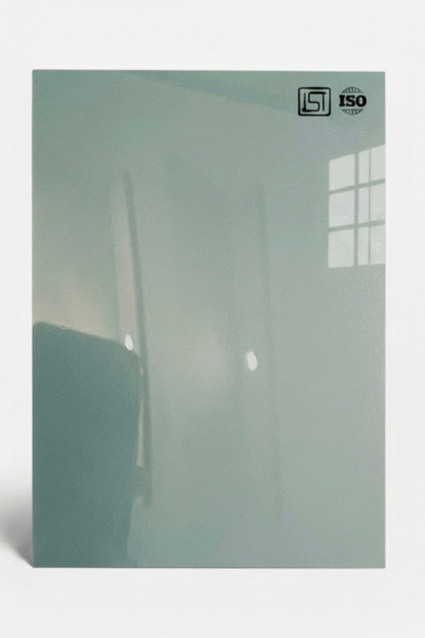 3009 | Green Pearl, Sage Green High Gloss Finish Metallic Decorative Acrylic Laminate - Image 2