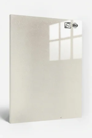 3102 | Milky White, Off-White High Gloss Finish Sparkle Decorative Acrylic Laminate
