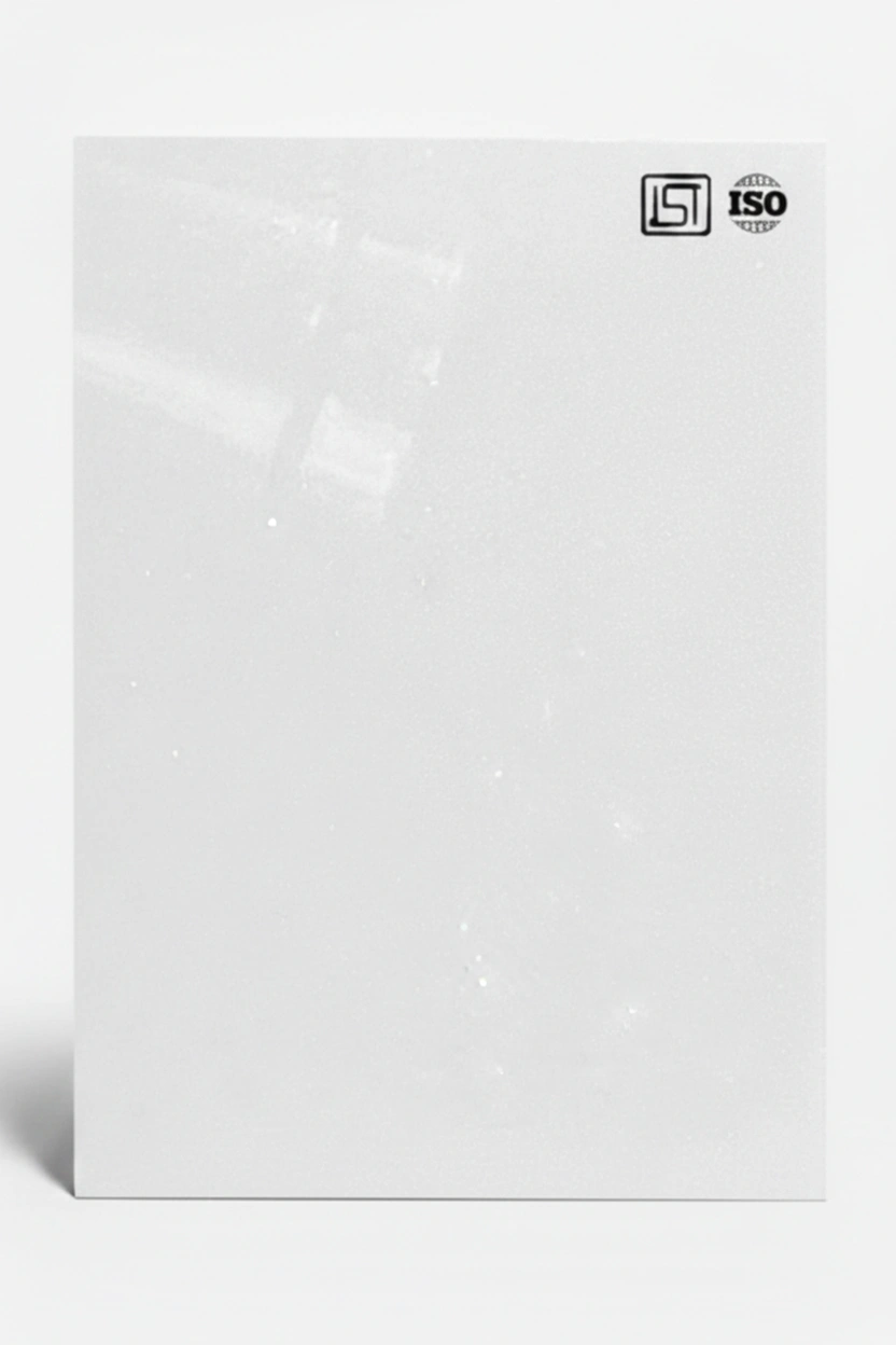 3111 | Cold White, Pure White High Gloss Sparkle Decorative Acrylic Laminate - Image 2