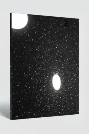 3113 | Smoked Oyester, Charcoal Grey High Gloss Finish Sparkle Decorative Acrylic Laminate