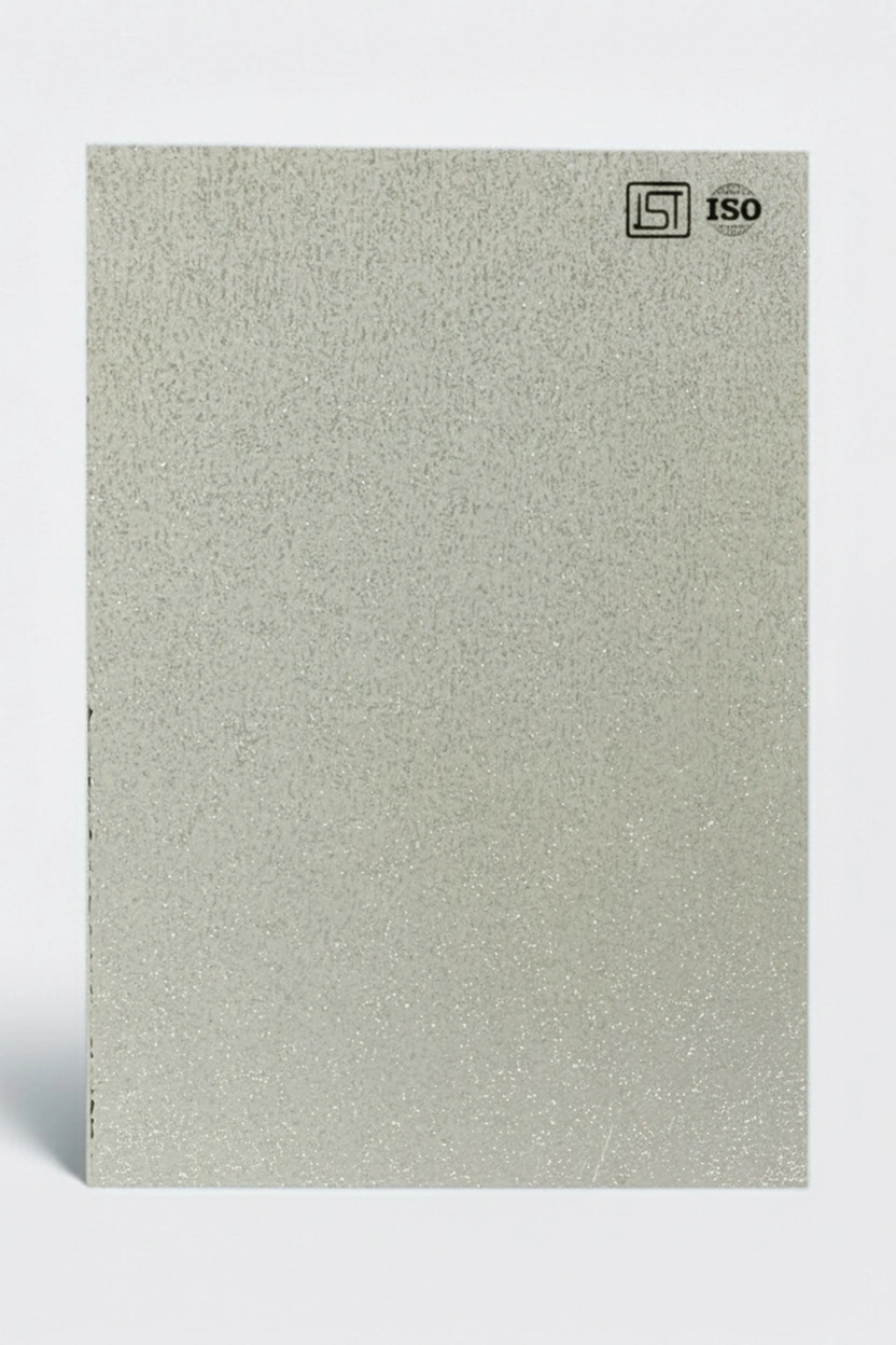 606 SP | White, Classic White High Gloss Finish Shimmer Decorative Laminate - Image 2