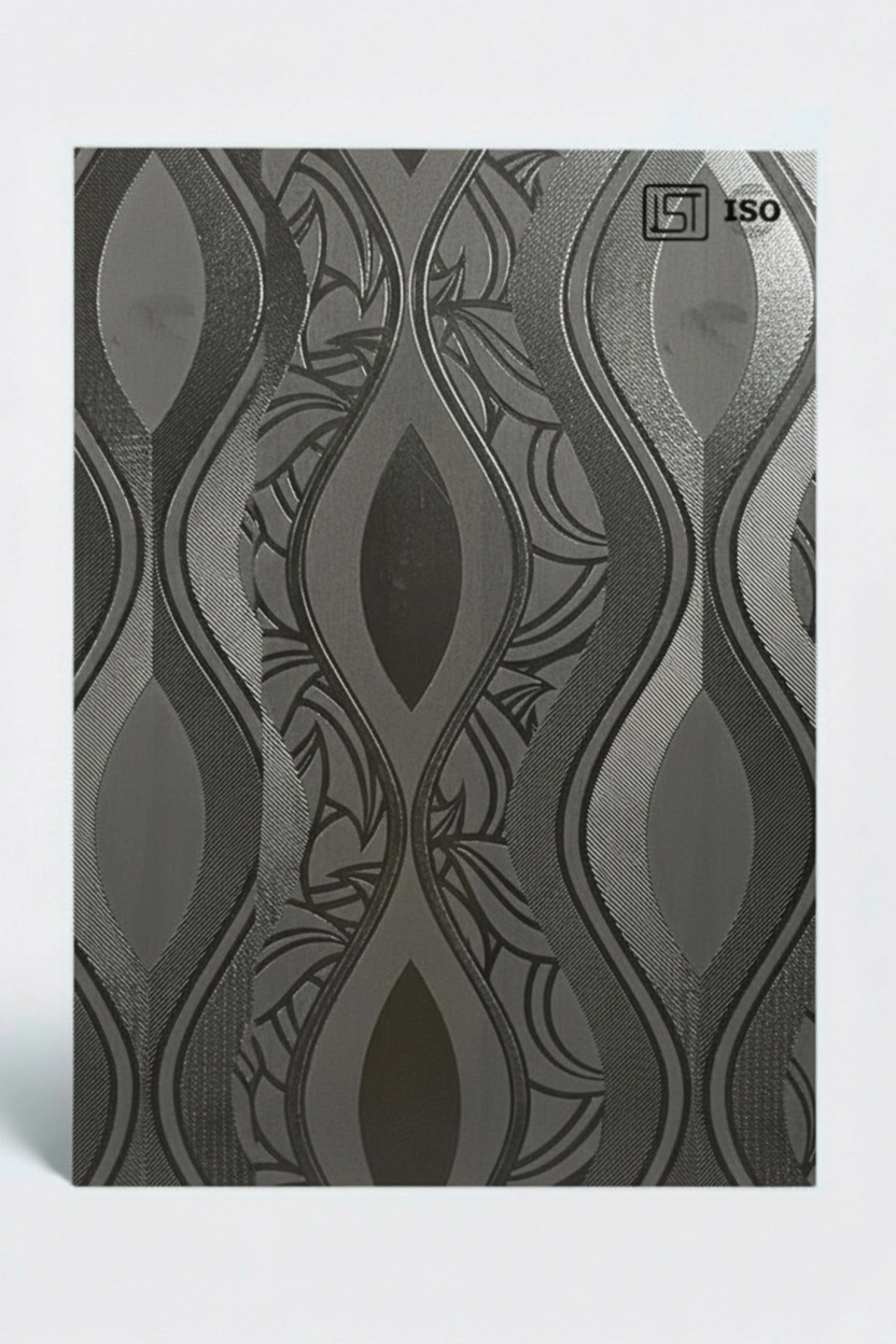 7002 BS | Dark Latin Wood, Espresso Brown Subtle High Gloss Finish Wooden Decorative Laminate - Image 2