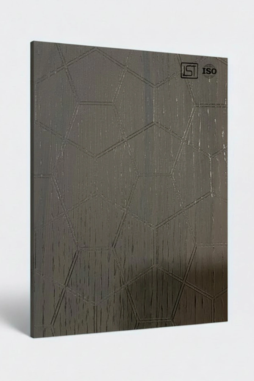 7002 TT | Dark Latin Wood, Espresso Brown, Subtle Matte Finish Patterned Wooden Decorative Laminate