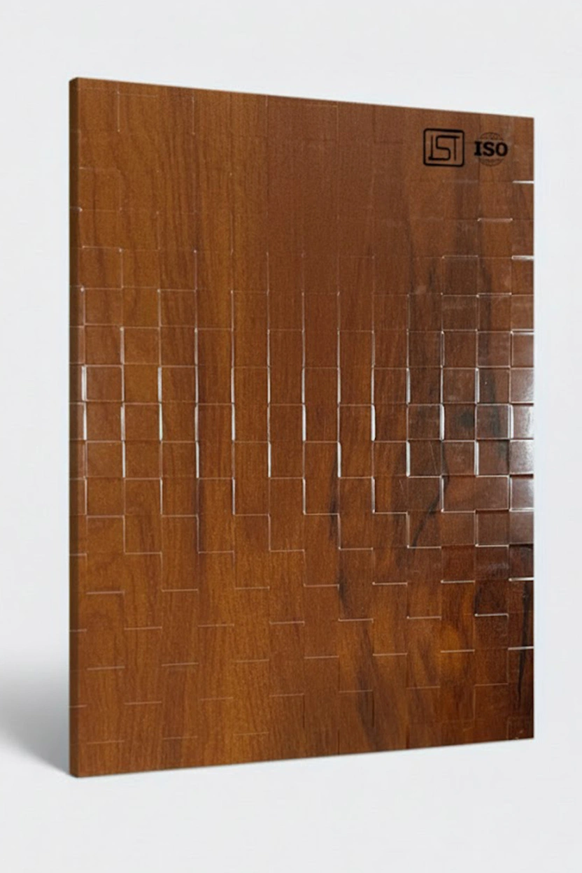 7003 SS | American Cherry, Natural Teak Shiny Matte Finish Patterned Wooden Decorative Laminate
