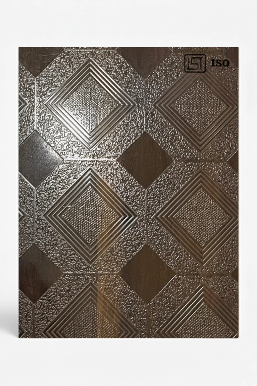 7008 ND | Brown Smoked Wood, Natural Dark Teak Silky Matte Finish Wooden Decorative Laminate - Image 2