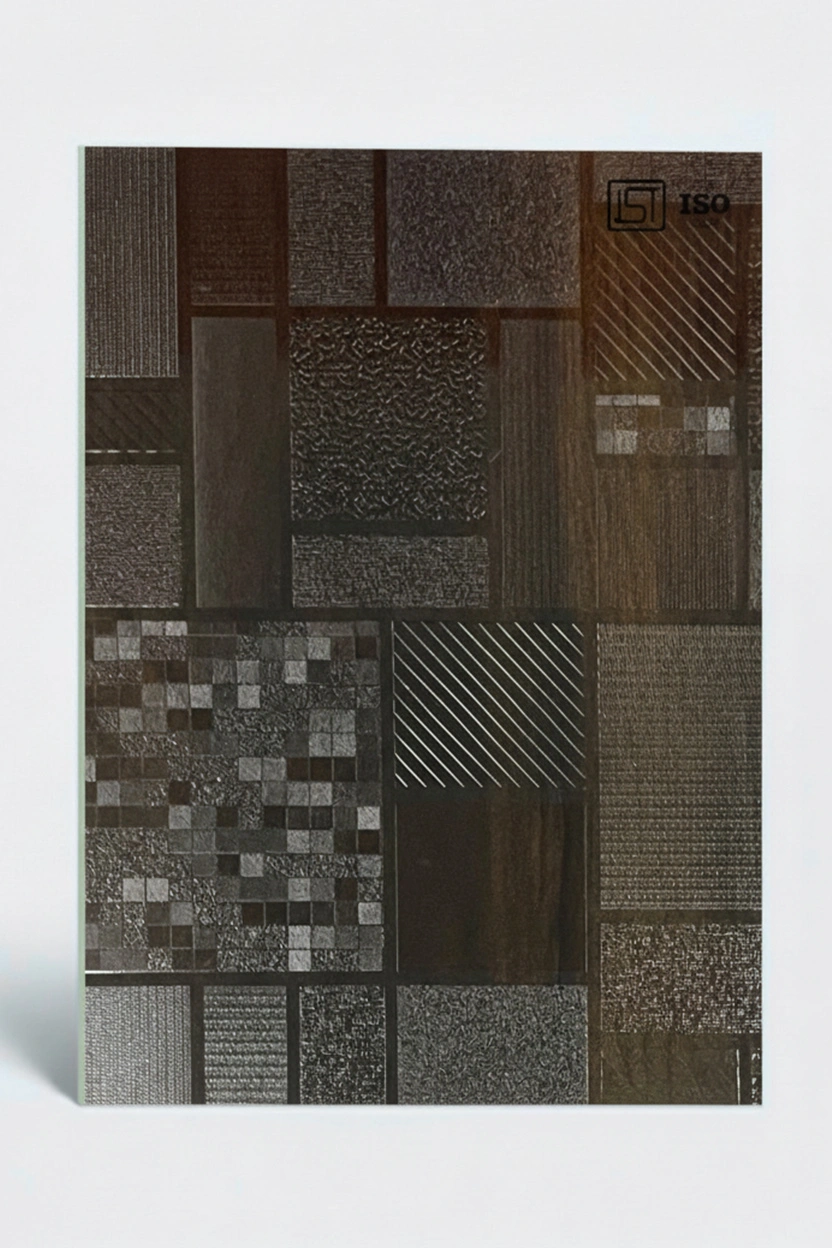 7024 BX | Russian Wood, Wooden Dark Brown Shiny Matte Finish Design Decorative Laminate - Image 2