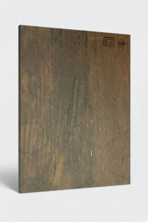7024 TT | Russian Wood, Dark Brown Subtle Matte Finish Patterned Wooden Decorative Laminate