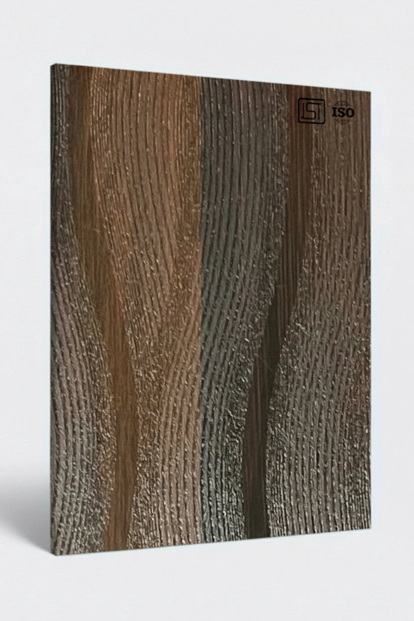 7043 CR | Brown Irish Teak, Dark Walnut Silky Matte Finish Wooden Decorative Laminate
