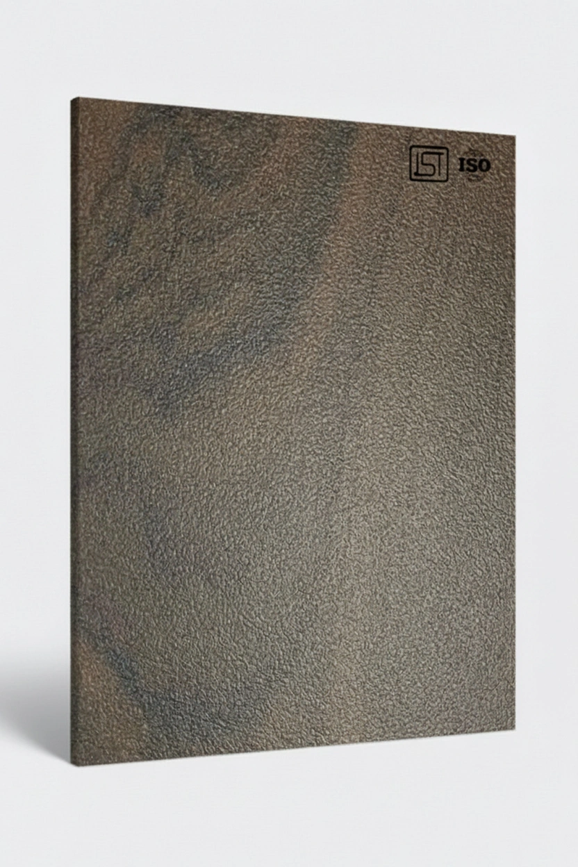 7096 SF | Dark Jungle Wood, Golden Teak Suede Finish Wooden Decorative Laminate
