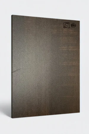 7111 SF | Dark Elevated Sawcut, Dark Brown Suede Finish Wooden Decorative Laminate