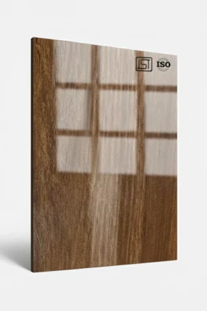 7113 SG | Dark Kronberg, Classic Teak Brown High Gloss Finish Wooden Decorative Laminate