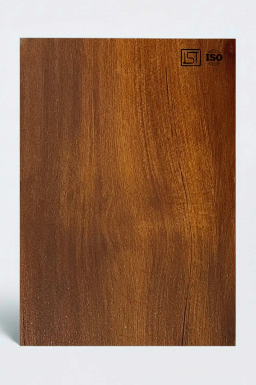 7115 OAK | Light Bembarg Wood, Chestnut Wood Brown Shiny Matte Finish Wooden Decorative Laminate - Image 2