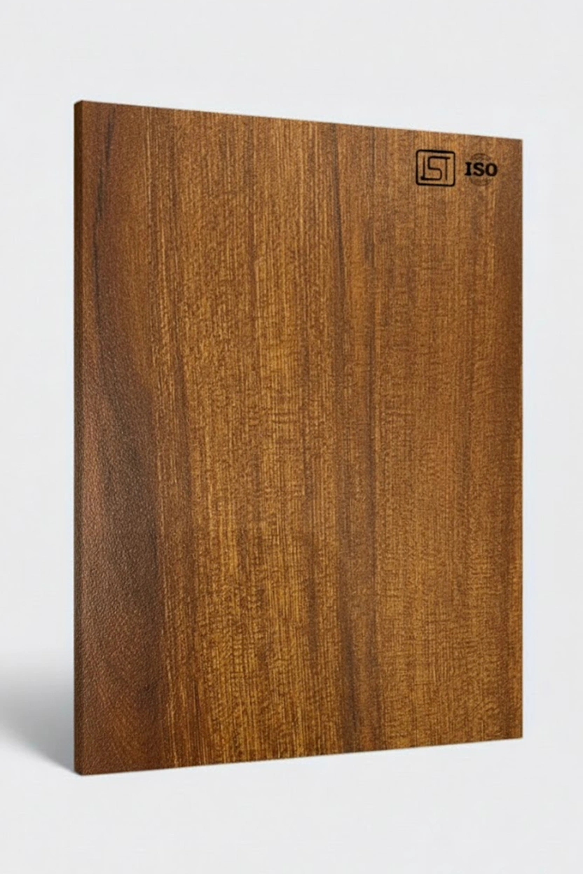 7115 SF | Light Bembarg Wood, Chestnut Wood Suede Finish Wooden Decorative Laminate