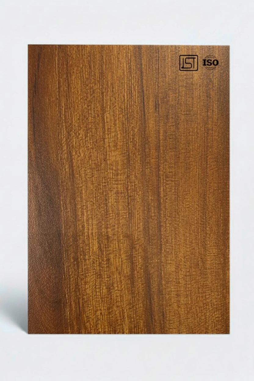 7115 SF | Light Bembarg Wood, Chestnut Wood Suede Finish Wooden Decorative Laminate - Image 2