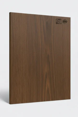 7116 LR |Dark Bembarg Wood, Dark Brown Teak Silky Matte Finish Wooden Decorative Laminate
