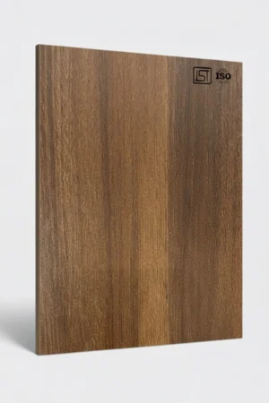 7116 SF | Dark Bembarg Wood, Dark Brown Teak Suede Finish Wooden Decorative Laminate