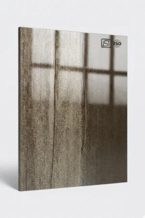 7117 SG | Grey Catic Sile, Espresso Brown High Gloss Finish Wooden Decorative Laminate