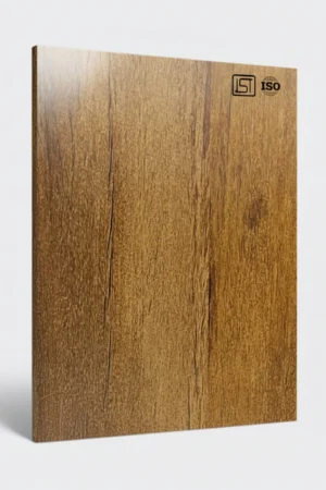 7119 SG | Brown Catic Sile, Honey Oak Brown High Gloss Finish Wooden Decorative Laminate