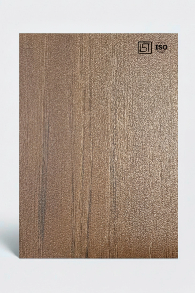 7133 SF | Teak Midnight Wood, Golden Teak Suede Finish Wooden Decorative Laminate - Image 2