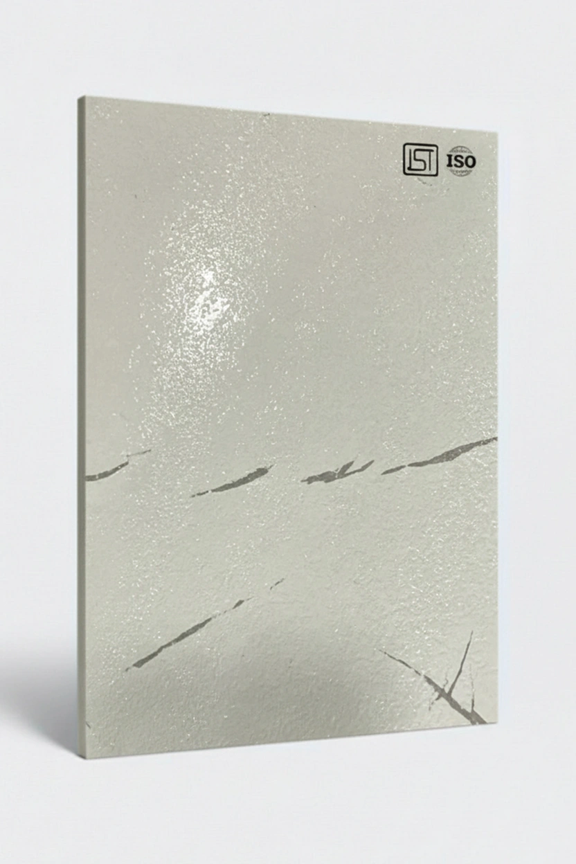 7151 ET | White Bianco Marble, Pearl White Matte Finish Marble Decorative Laminate