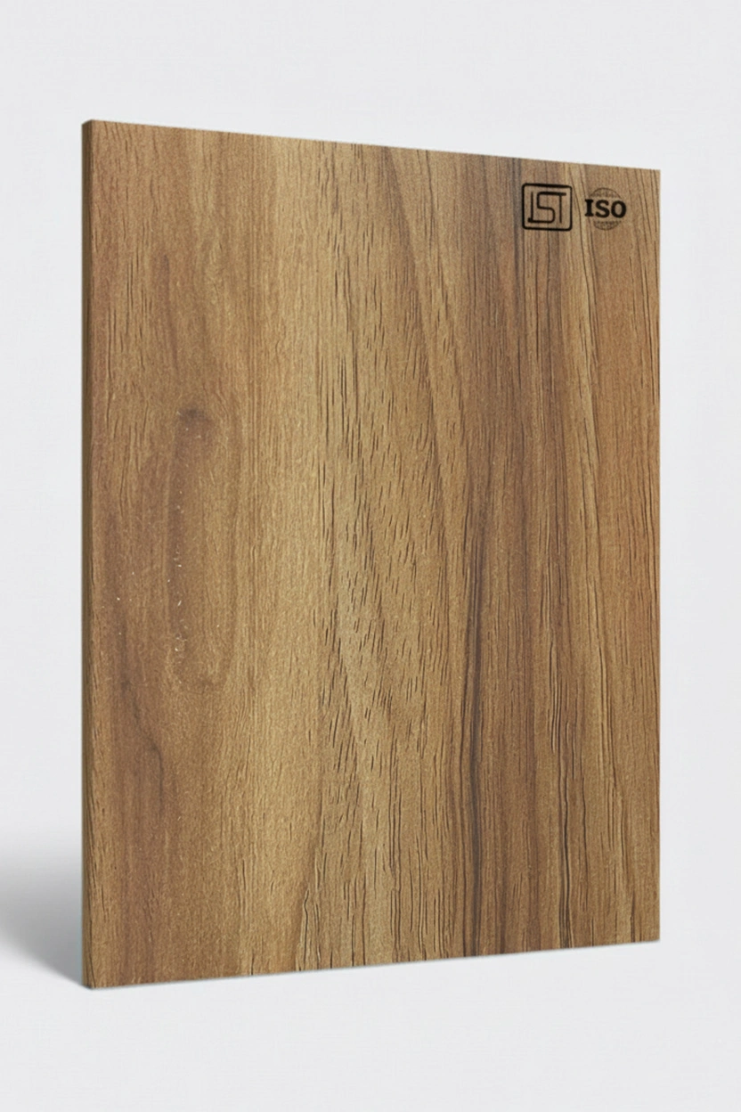 7176 LR | Light Warren Walnut, Light Walnut Brown Silky Matte Finish Wooden Decorative Laminate