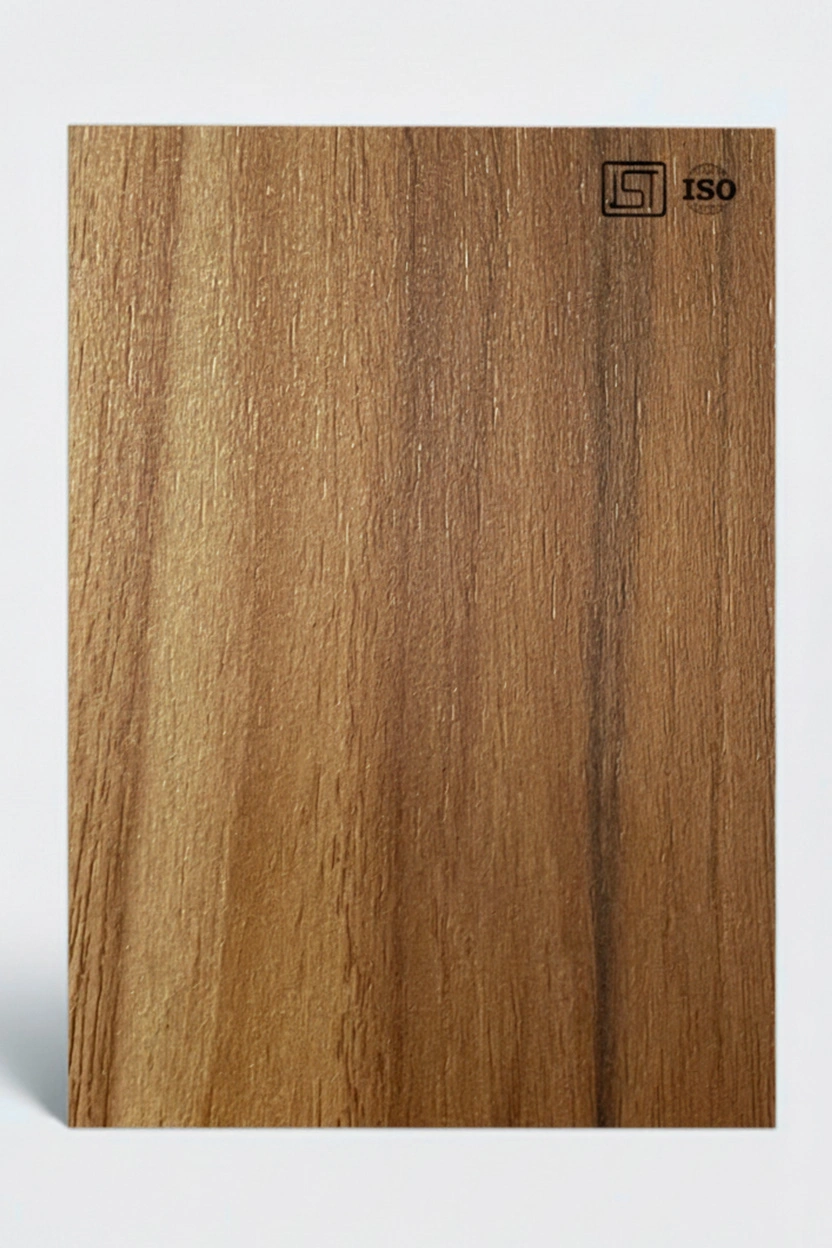 7176 OAK | Light Warren Walnut, Light Golden Teak Shiny Matte Finish Wooden Decorative Laminate - Image 2