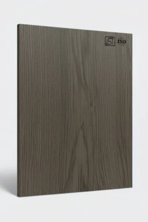7187 TRF | Piroda Ash, Dark Slate Grey Shiny Matte Finish Wooden Decorative Laminate