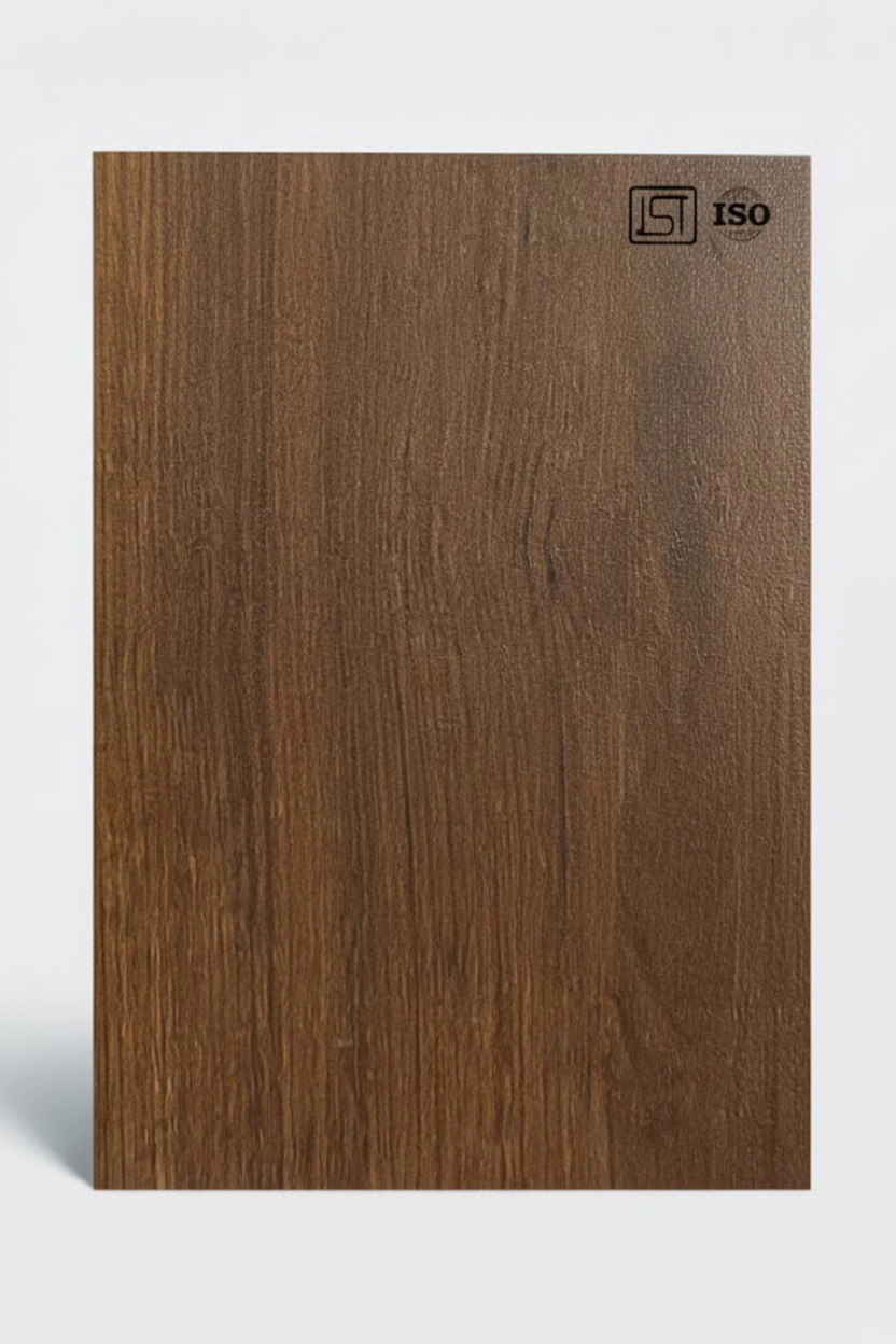 7190 SF | Andorra Eiche, Dark Walnut Brown Suede Finish Wooden Decorative Laminate - Image 2
