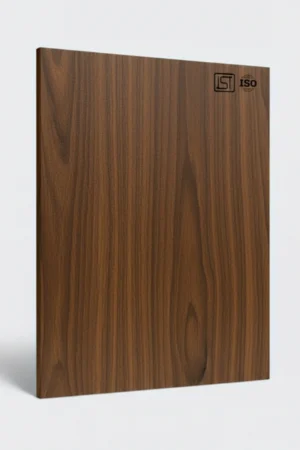 7190 TRF | Andorra Eiche, Dark Walnut Brown Shiny Matte Finish Wooden Decorative Laminate