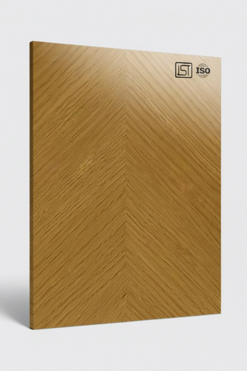 7200 SG | Artistic Wood, Light Honey Oak High Gloss Finish Wooden Decorative Laminate
