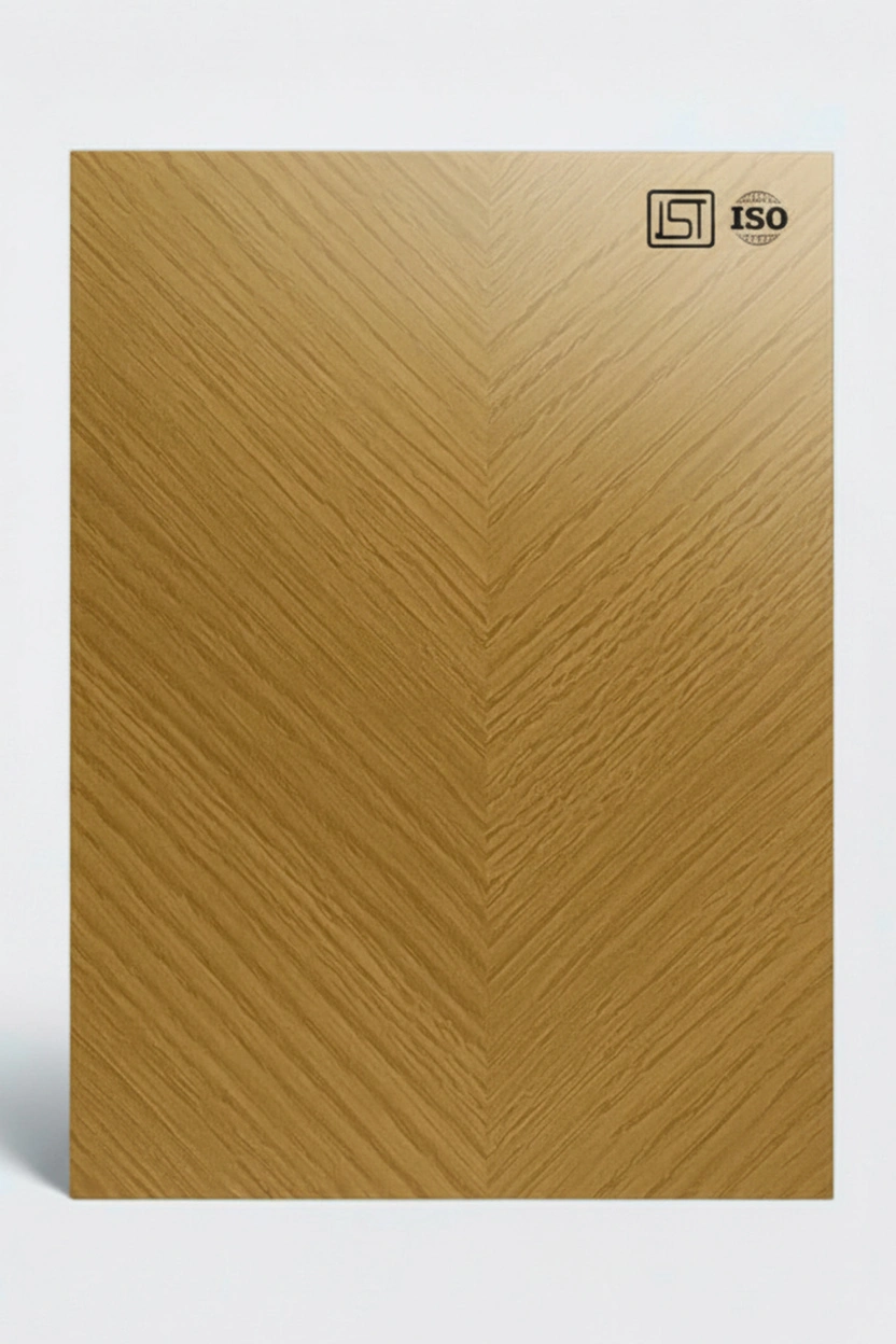 7200 SG | Artistic Wood, Light Honey Oak High Gloss Finish Wooden Decorative Laminate - Image 2