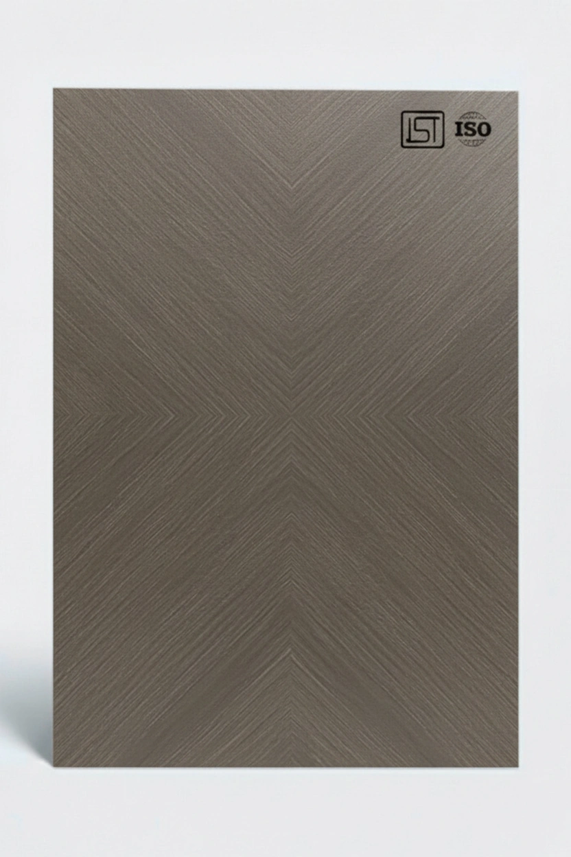 7201 LR | Brown Luminous Pine, Dark Chocolate Brown Silky Matte Finish Wooden Decorative Laminate Sheet - Image 2