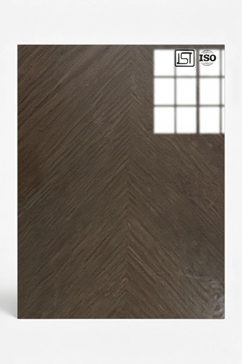 7201 SG | Brown Luminous Pine, Dark Chocolate High Gloss Finish Wooden Decorative Laminate - Image 2