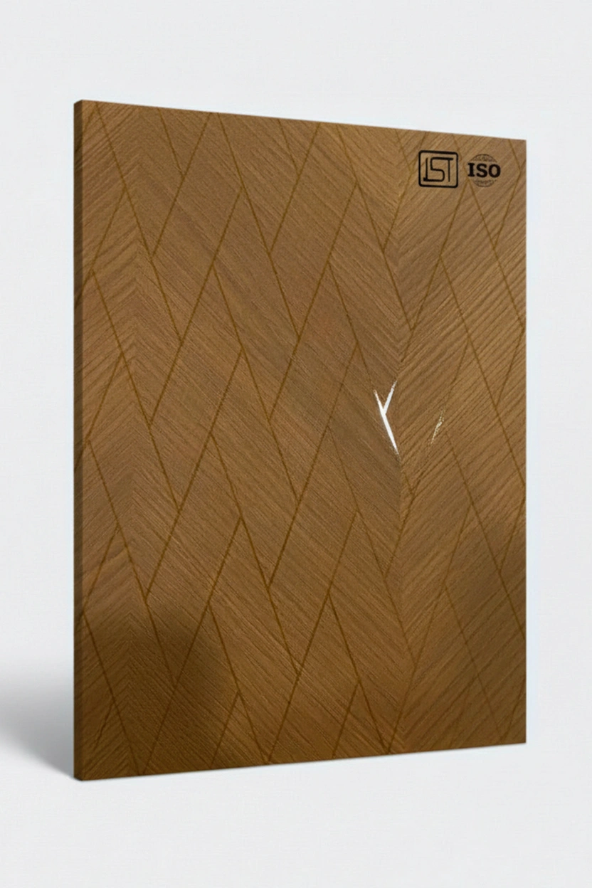 7202 LF | Avalon Luminous Pine, Golden Walnut Matte Finish Wooden Decorative Laminate