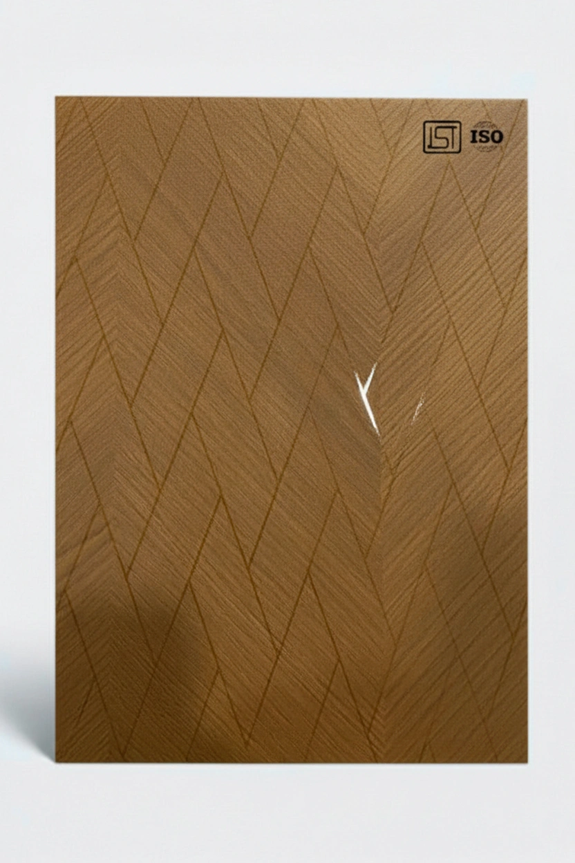 7202 LF | Avalon Luminous Pine, Golden Walnut Matte Finish Wooden Decorative Laminate - Image 2