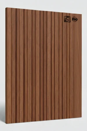 8131 (2) | Chestnut Matt Finish Fluted Wooden Louver Panel