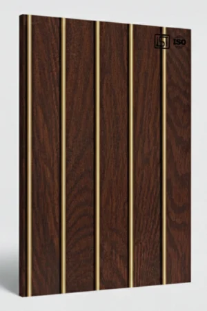 8141 (2) | Mahogany Matt Finish Fluted Wooden Louver Panel
