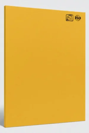 B 129 | Yellow, Classic Yellow Matte Finish, Liner Laminate