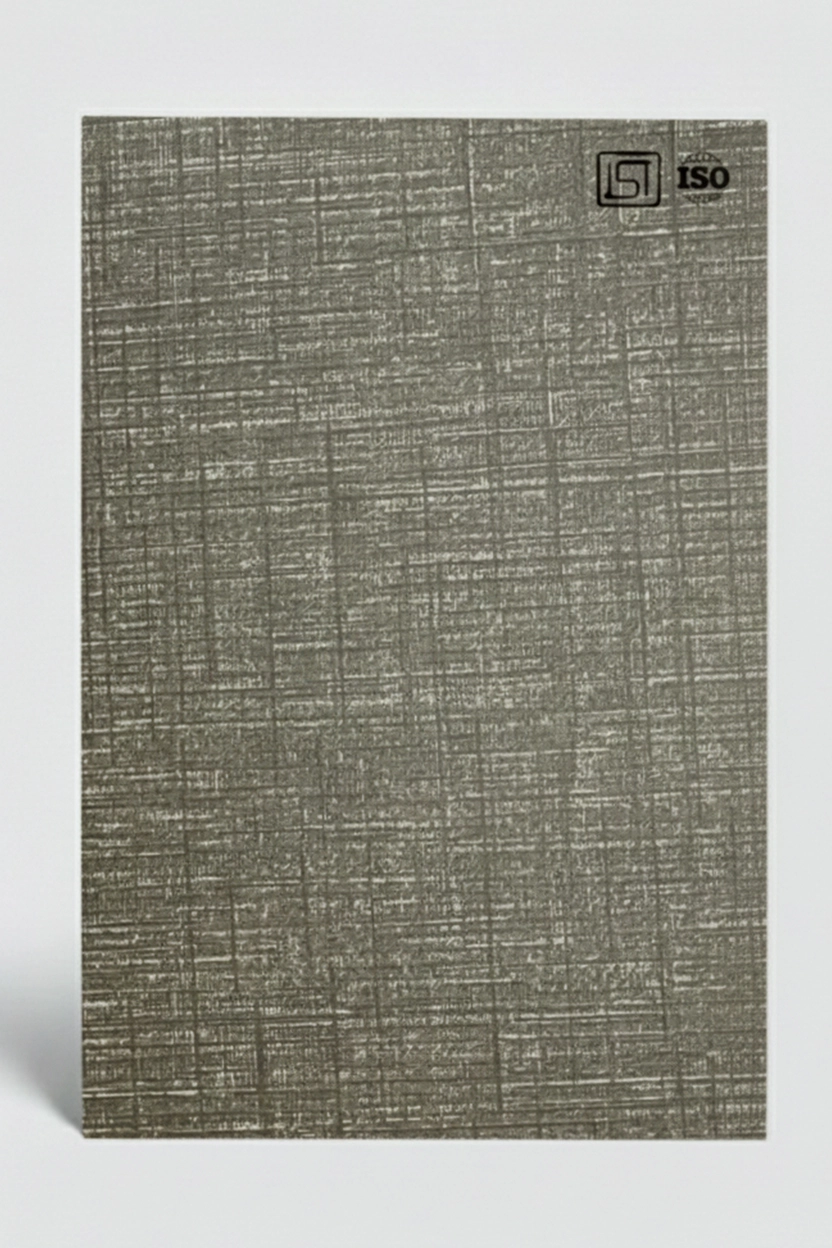 B 7040 | Dark Fabricano, Olive Taupe Silky Matte Finish, Fabric Liner Laminate - Image 2