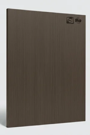 B 7059 | Dark Highland Pine, Dark Chocolate Brown Silky Matte Finish, Wooden Liner Laminate