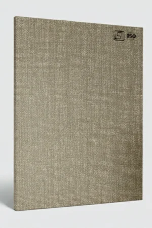 B 7065 | Rio Fabric, Natural Jute Silky Matte Finish, Fabric Liner Laminate