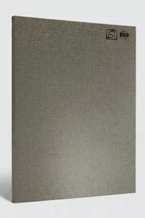 B 7068 | Denim Fabric, Dark Grey Silky Matte Finish, Fabric Liner Laminate